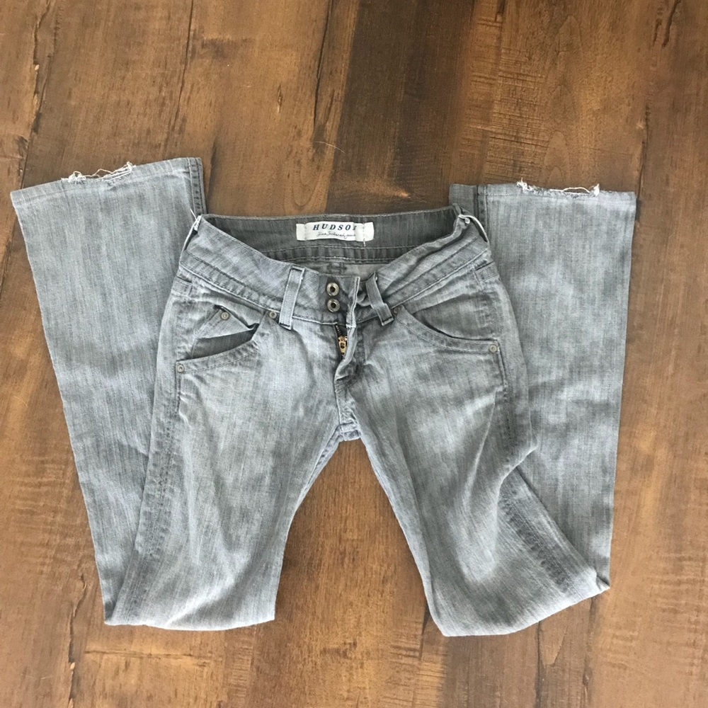 Gray/grey Hudson Jeans!